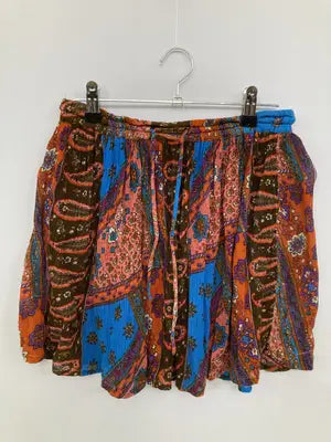 AJARA/ショート/ミニスカート/スカート/オレンジ