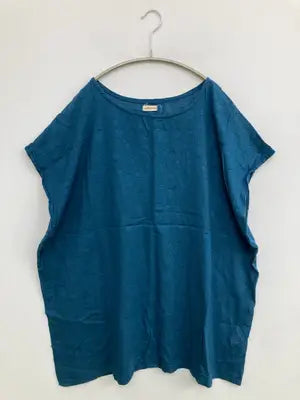 noannu/ノアンヌ/Tシャツ/カットソー/トップス/ブルー/5L