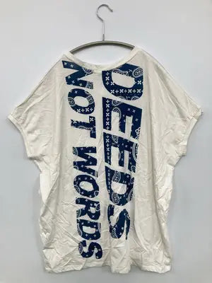 One Way/ワンウェイ/Tシャツ/カットソー/トップス/ホワイト/M