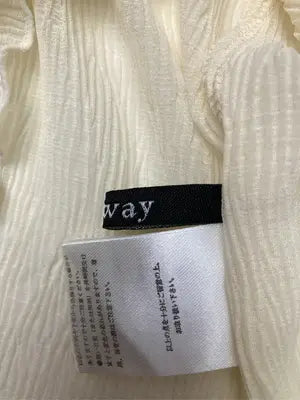 One Way/ワンウェイ/Tシャツ/カットソー/トップス/アイボリー/M