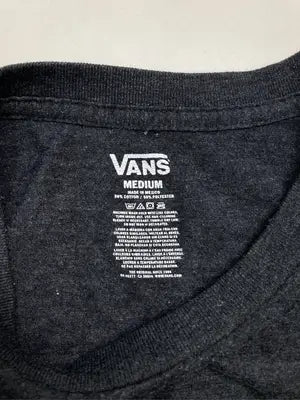 VANS/バンズ/Tシャツ/カットソー/トップス/ブラック/M