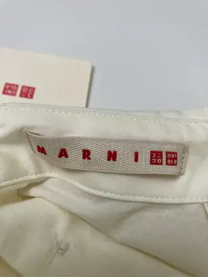 MARNI × UNIQLO/マルニユニクロ/シャツ/ブラウス/トップス/アイボリー/M