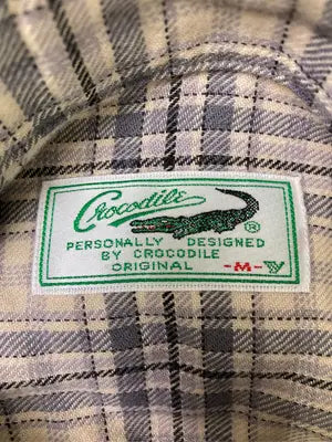 Crocodile/クロコダイル/シャツ/ブラウス/トップス/ベージュ/M