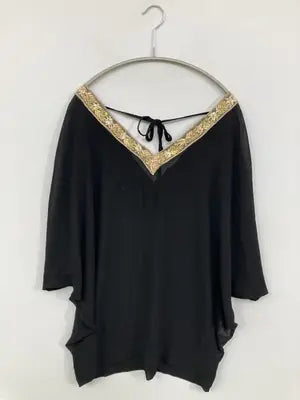 laguna moon/ラグナムーン/Tシャツ/カットソー/トップス/ブラック/F