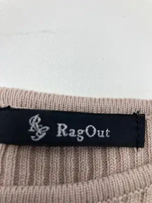 Rag Out/ラグアウト/ワンピース/ワンピース/ドレス/ベージュ/L