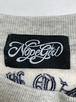 Nope girl/ノープガール/スウェット/トップス/グレー/F