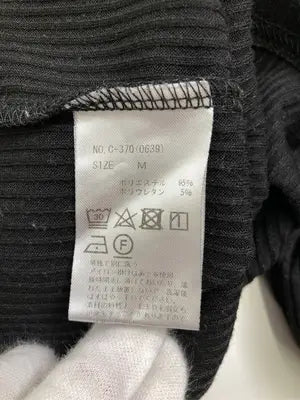 CECIL McBEE/セシルマクビー/Tシャツ/カットソー/トップス/ブラック/M
