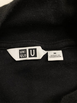 UNIQLO/ユニクロ/Tシャツ/カットソー/トップス/ブラック/M