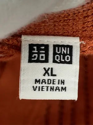 UNIQLO/ユニクロ/カーディガン/ボレロ/トップス/オレンジ/XL