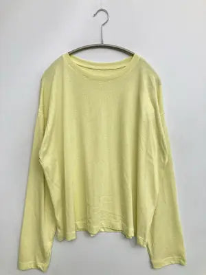 Tシャツ/カットソー/トップス/イエロー/M