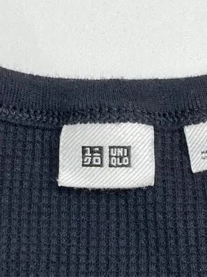 UNIQLO/ユニクロ/Tシャツ/カットソー/トップス/ブラック/L