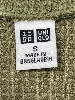 UNIQLO/ユニクロ/Tシャツ/カットソー/トップス/カーキ/S