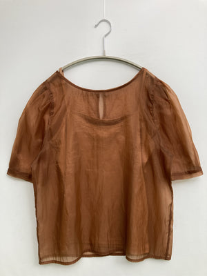 ARCHIVES/アーカイブス/アンサンブル/トップス/ブラウン/M