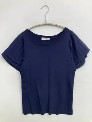 natural couture/ナチュラルクチュール/Tシャツ/カットソー/トップス/ネイビー/F