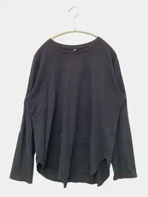 UNIQLO/ユニクロ/Tシャツ/カットソー/トップス/ブラック/L