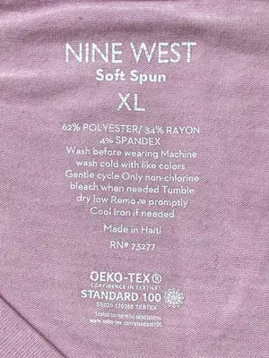 NINE WEST/ナインウエスト/Tシャツ/カットソー/トップス/ピンク/XL