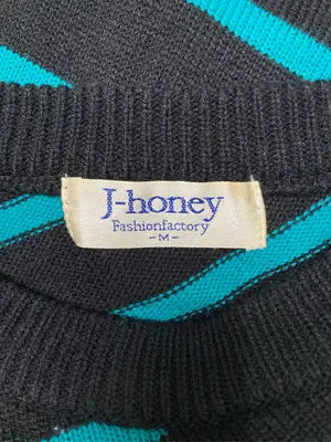 J-honey/ニット/セーター/トップス/ブラック/M