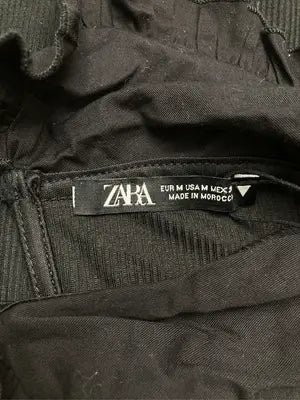 ZARA/ザラ/Tシャツ/カットソー/トップス/ブラック/EUR M