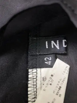INDIVI/インディヴィ/Tシャツ/カットソー/トップス/ブラック/42