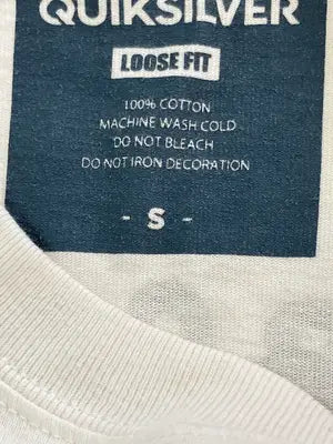 QUIKSILVER/クイックシルバー/Tシャツ/カットソー/トップス/アイボリー/S