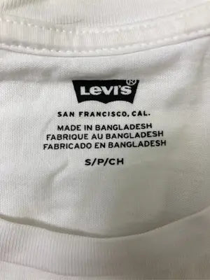 Levis/リーバイス/Tシャツ/カットソー/トップス/ホワイト/S