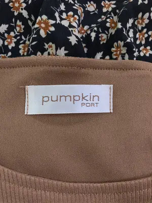 Pumpkin/パンプキン/ワンピース/ワンピース/ドレス/ブラウン/M   バスト79～86   身長154～162