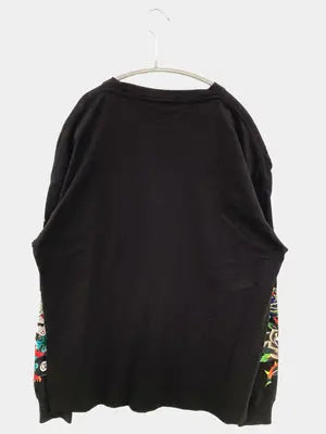 Ed Hardy/エドハーディー/スウェット/トップス/ブラック/M
