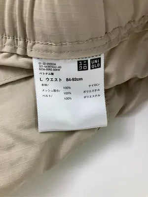 UNIQLO/ユニクロ/その他パンツ/パンツ/ベージュ/L