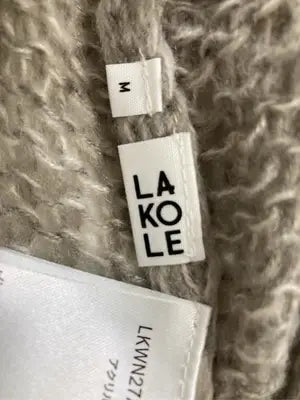 LAKOLE/ラコレ/ニット/セーター/トップス/ブラウン/M