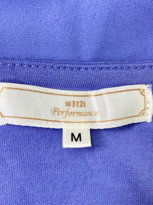 performance/Tシャツ/カットソー/トップス/パープル/M