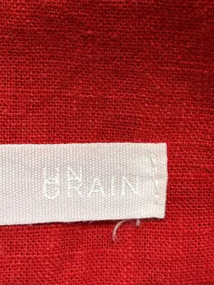 GRAIN/グレイン/ワンピース/ワンピース/ドレス/レッド
