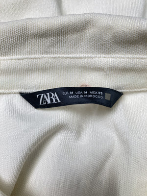 ZARA/ザラ/シャツワンピース/ワンピース/ドレス/アイボリー/M