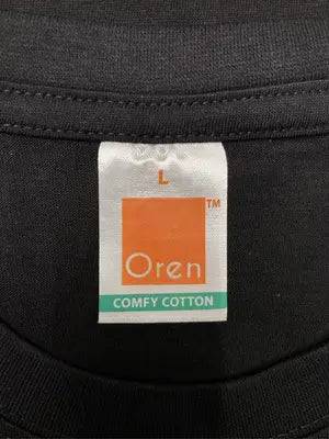 Oren/Tシャツ/カットソー/トップス/ブラック/L