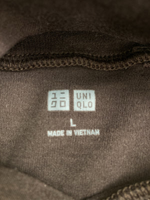 UNIQLO/ユニクロ/Tシャツ/カットソー/トップス/ブラウン/L