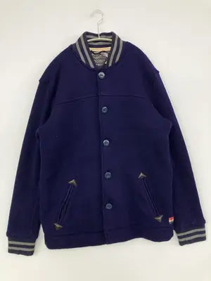 HILFIGER DENIM/ヒルフィガーデニム/スタジャン/ジャケット/アウター/ネイビー/MEDIUM