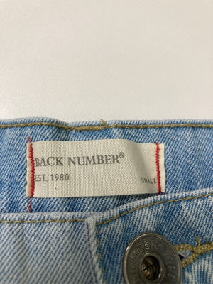 BACK NUMBER/バックナンバー/デニムパンツ/パンツ/ブルー/S