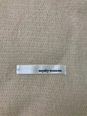 mysty woman/ミスティウーマン/ストール/ショール/ファッション雑貨/ベージュ