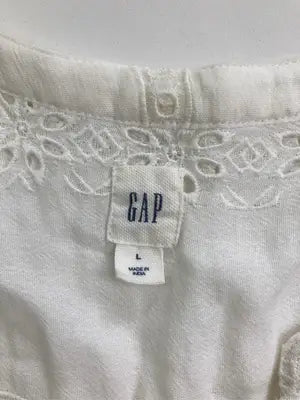 GAP/ギャップ/ワンピース/ワンピース/ドレス/ホワイト/L