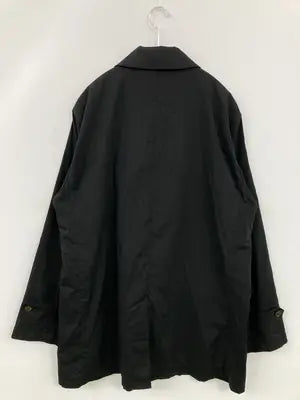 Aquascutum/アクアスキュータム/ステンカラーコート/ジャケット/アウター/ブラック/MEDIUM