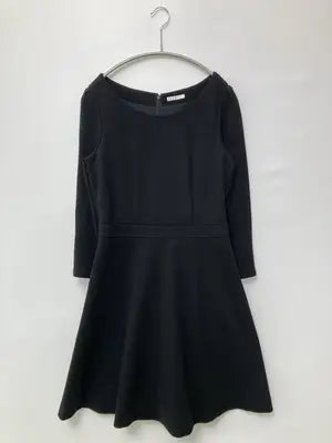 ELLE/エル/シャツワンピース/ワンピース/ドレス/ブラック/38