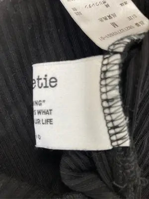 jouetie/ジュエティ/Tシャツ/カットソー/トップス/ブラック/M
