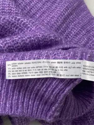 ZARA/ザラ/ニット/セーター/トップス/パープル/USA M