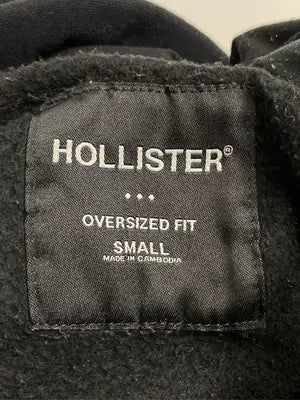HOLLISTER/ホリスター/パーカー/トップス/ブラック/SMALL