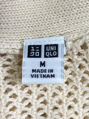 UNIQLO/ユニクロ/カーディガン/ボレロ/トップス/アイボリー/M