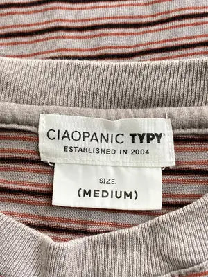 CIAOPANIC TYPY/チャオパニックティピー/Tシャツ/カットソー/トップス/ブラウン/MEDIUM