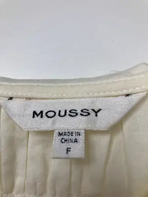 MOUSSY/マウジー/シャツ/ブラウス/トップス/アイボリー/F