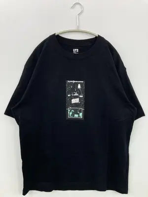 UNIQLO/ユニクロ/Tシャツ/カットソー/トップス/ブラック/L