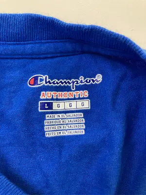 Champion/チャンピオン/Tシャツ/カットソー/トップス/ブルー/L