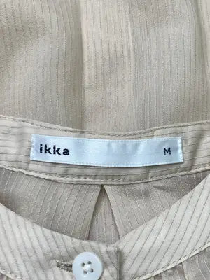 ikka/イッカ/シャツ/ブラウス/トップス/ベージュ/M