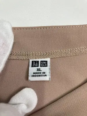 UNIQLO/ユニクロ/Tシャツ/カットソー/トップス/ベージュ/XL